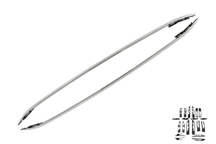 Roof Rails suitable for Land Range Rover Evoque L538 (2011-2018) Glossy Aluminium Panoramic Roof