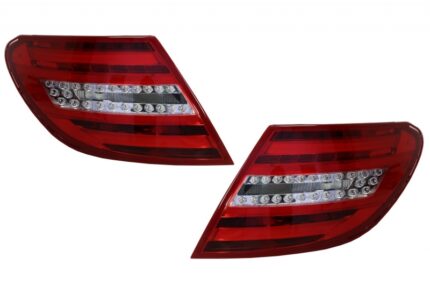 LED Taillights suitable for Mercedes C-Class W204 (2007-2012) Facelift Design