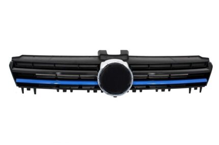 Central Grille suitable for VW Golf 7 VII (2012-2017) R-Line GTE Design Blue Insertions