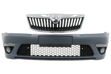 Front Bumper suitable for Skoda Octavia II Mk2 1Z Facelift (2009-2013) RS Design