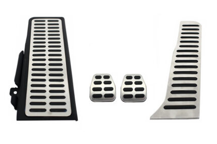 Kit of Pedal Footrest suitable for VW Golf 5 (2003-2007) Golf 6 (2008-2012) Scirocco (2008-2017) Sharan (2010-2016) Caddy (2004-2015) Skoda Octavia (2004-2013) Seat Leon 1P (2005-2012) Seat Toledo (20
