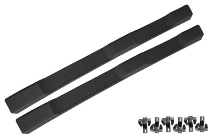 Running Boards Side Steps suitable for Jeep Wrangler Rubicon JK (2007-2017) 4 Doors Retro Design