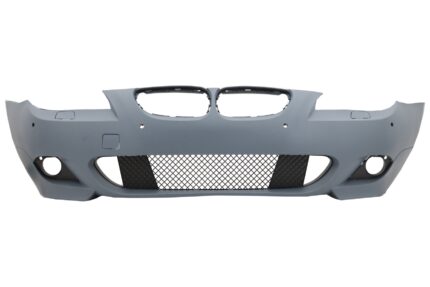 Front Bumper suitable for BMW 5 Series E60 E61 (2007-2010) M-Technik Design Without Fog lights