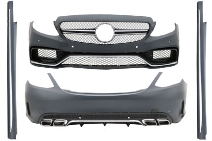 Body Kit suitable for Mercedes C-Class W205 Sedan (2014-2018) C63 Design