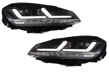 Osram Full LED Headlights LEDriving suitable for VW Golf 7 VII (2012-2017) Black Upgrade for Xenon & Halogen DRL Cars