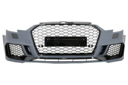 Front Bumper suitable for Audi A3 8V Facelift (2016-2019) Sedan Cabrio RS3 Design Brilliant Black