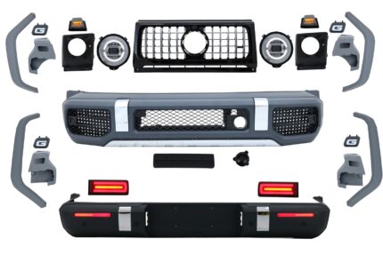 Complete Conversion Body Kit suitable for Mercedes G-Class W463 (2008-2017) 2018 G63 Design