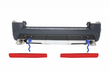 Rear Bumper Reflectors suitable for Range Rover Sport L320 Facelift (2010-2013) Land Rover Discovery 3 & 4