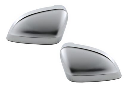 Mirror Covers suitable for Audi A4 B9 (2016-) Extinction Aluminium Plated Complete Housing