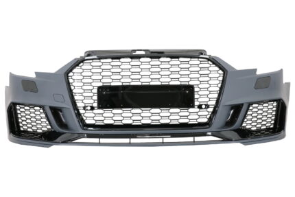 Front Bumper suitable for Audi A3 8V Facelift (2016-2018) Hatchback Sportback RS3 Brilliant Black Design