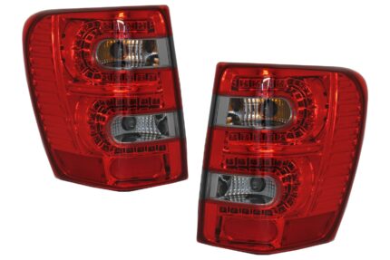 Taillights LED suitable for JEEP Grand Cherokee (1999-05.2005) Red Smoke
