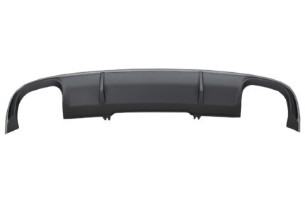 Rear Bumper Valance Diffuser suitable for Audi A4 B9 8W Sedan Avant (2016-2018) S4 Design For Standard Edition Grey