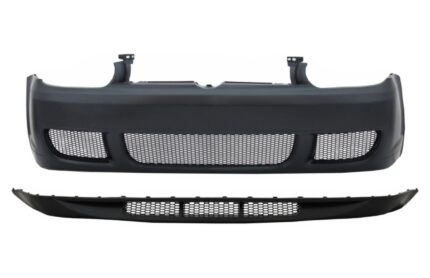 Front Bumper with Spoiler Lip suitable for VW Golf IV 4 MK4 (1998-2004) R32 Look !!!!!rog verificare potrivire parti intre ele!!!!