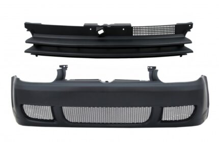 Front Bumper with Badgeless Front Grille suitable for VW Golf IV 4 MK4 (1997-2004) R32 Look