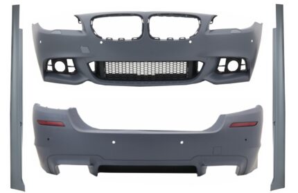 Body Kit suitable for BMW 5 Series F10 Sedan LCI (2015-2017) with Side Skirts and Fog Light Cover M-Tech Design