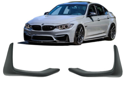 Front Bumper Spoiler Splitters Flaps suitable for BMW F80 M3 F82 F83 M4 (2014-2019)