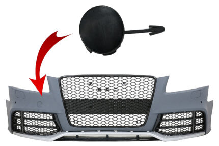 Tow Hook Cover Front Bumper suitable for Audi A5 8T (2008-2016) RS5 Design