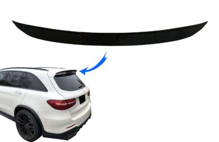 Rear Roof Spoiler Wing suitable for Mercedes GLC X253 SUV (2015-up) Piano Black