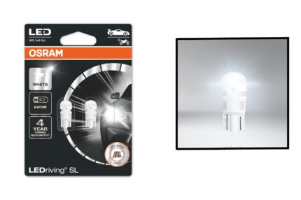 OSRAM LEDriving SL W5W Auxiliary Light LED Bulb License Plate/Position Light 12V 1.12 W