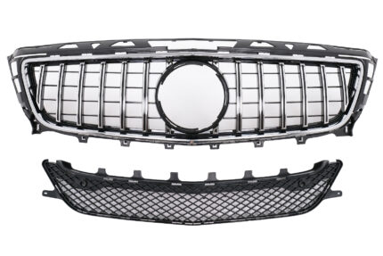 Front Grille suitable for Mercedes CLS W218 C218 (2011-2014) X218 Shooting Brake (2012-2014) GT-R Panamericana Design Chrom
