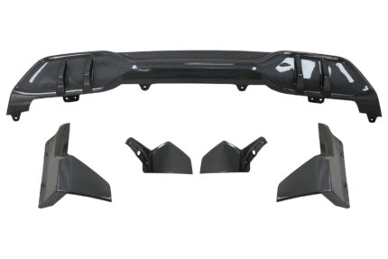 Aero Body Kit Front Bumper Lip and Air Diffuser suitable for BMW X5 G05 (2018-2022) M Performance Design Carbon Look