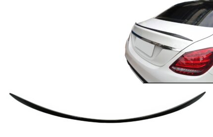 Trunk Spoiler suitable for Mercedes C-Class W205 Limousine (2014-2020) Piano Black