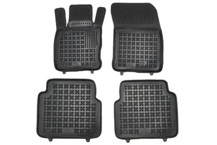 Floor Mats Rubber Black suitable for Ford KUGA MK III (2019-up)