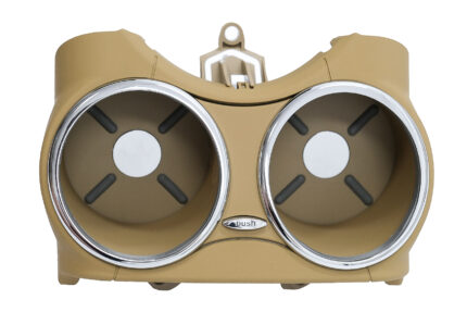 Front Dual Cup Holder suitable for Mercedes CLS C219 W219 (2003-2010) Beige