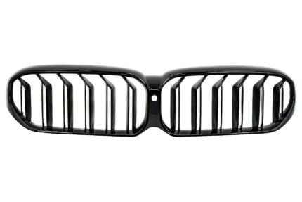 Central Kidney Grille suitable for BMW 5 Series G30 G31 LCI (07.2020-up) Double Stripe Design Piano Black
