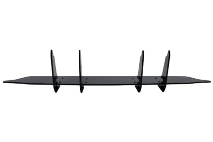 Rear Bumper Extension for Diffuser suitable for Mercedes A-Class W177 Hatchback A45 S (2018-Up) Black