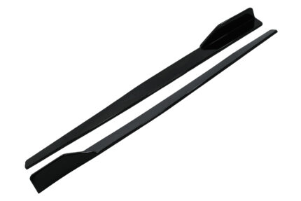 Side Skirts Extensions suitable for Toyota Corolla XII (2019-Up) Piano Black
