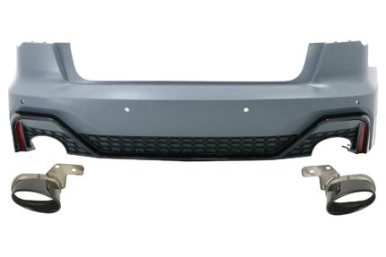Rear Bumper suitable for Audi A6 C8 4K Sedan (2018-Up) RS Design