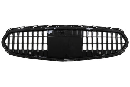 Front Grille suitable for Mercedes C-Class W206 Sedan S206 T-Modell (2021-Up) Vertical Design Black