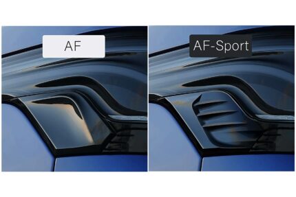 GL-5i GL-5X Taillights Aerodynamic Fin AF-Sport Flaps Trim suitable for Range Rover Sport L494 (2013-2022) Black