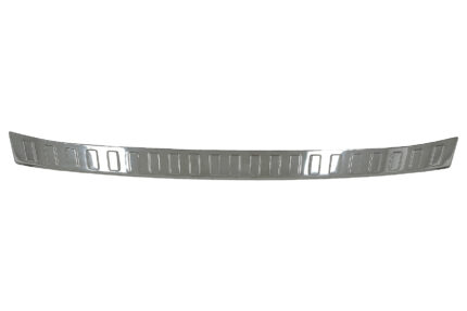Rear Bumper Protector Sill Plate Foot Plate Aluminum Cover suitable for VW Golf 8 Hatchback (2020-Up)