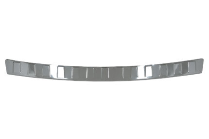 Rear Bumper Protector Sill Plate Foot Plate Aluminum Cover suitable for VW Golf VII 7 7.5 5G Hatchback (2012-2019)