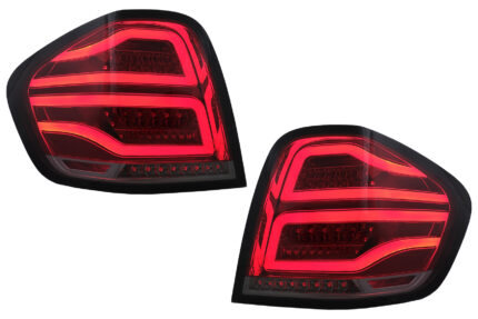 FULL LED Taillights suitable for Mercedes M-Class W164 (2005-2008) Red Smoke