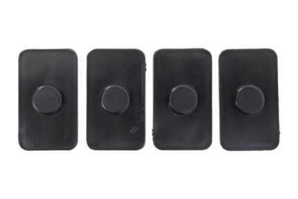Dummy PDC Sensor Hole Cover 18mm Front Rear Bumper 4 Pieces