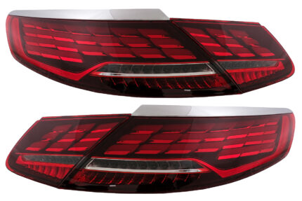Taillights Full LED suitable for Mercedes S-Class Coupe C217 Cabrio A217 (2015-2017) Facelift S63 S65 Design