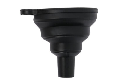 Silicone Foldable Oil Funnel Black M