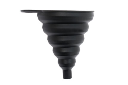 Silicone Foldable Oil Funnel Black L 1