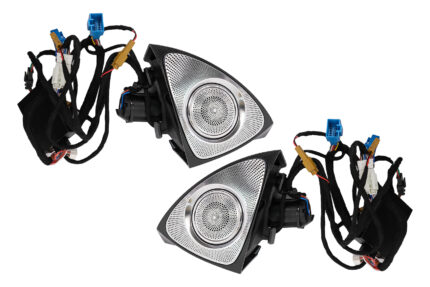 Front Door LED Rotary Tweeters 64 colors suitable for Mercedes C-Class W205 C205 S205 (2014-2018)
