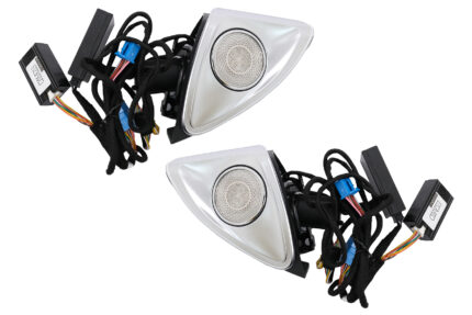 Front Door LED 4D Rotary Tweeters 64 colors suitable for Mercedes S-Class W222 (2013-2020)