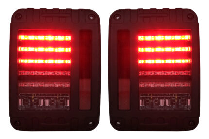Full LED Taillights suitable for JEEP Wrangler Rubicon JK (2007-2017)