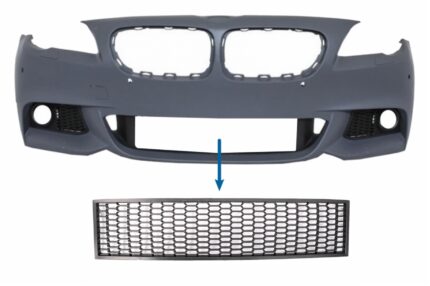Front Bumper Central Lower Grille suitable for BMW 5 Series F10 F11 M-Tech (2009-2017)