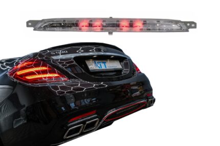 Rear Bumper Diffuser Fog Light LED Red suitable for Mercedes S-Class W222 (2013-2020)