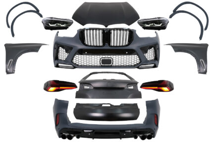 Upgrade Body Kit suitable for BMW X5 E70 (2007-2013) Conversion to X5M 2024 Design