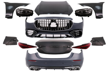 Complete Body Kit suitable for Mercedes S-Class W221 (2005-2013) Conversion to W223 S63 Design