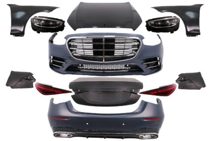 Complete Body Kit suitable for Mercedes S-Class W221 (2005-2013) Conversion to W223 S450 Design