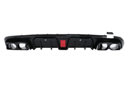 Rear Bumper Diffuser suitable for Mercedes C-Class W205 S205 (2014-2020) only for Sport Line